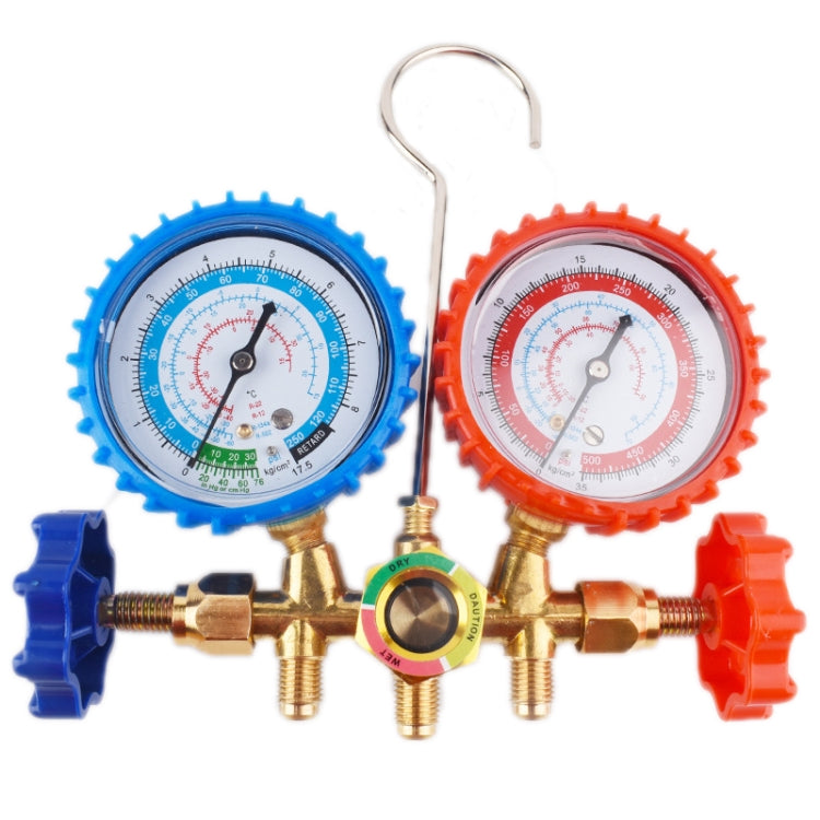 Car Air Conditioning Refrigeration Fluoridation Double Meter Valve