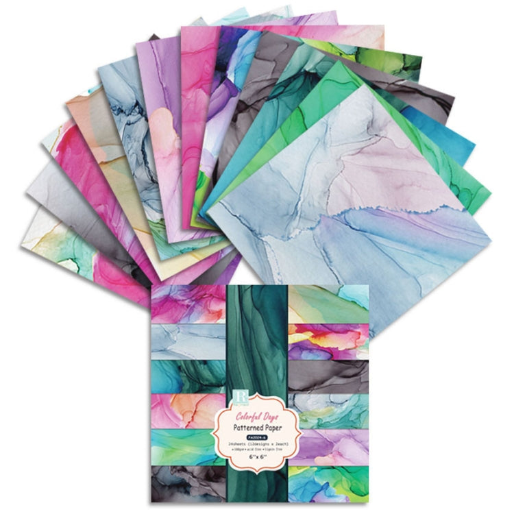 2 Sets PA2024-6 DIY Album Clipboard Handbook Card Background Paper, Size: 6 inch