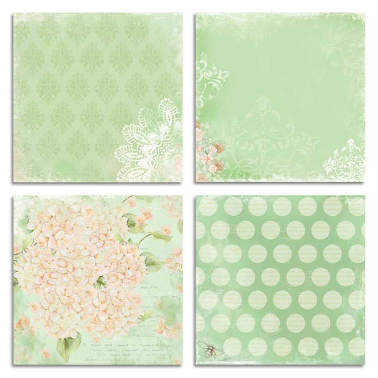 2 Sets PA1514 DIY Album Clipboard Handbook Card Background Paper, Size: 6 inch