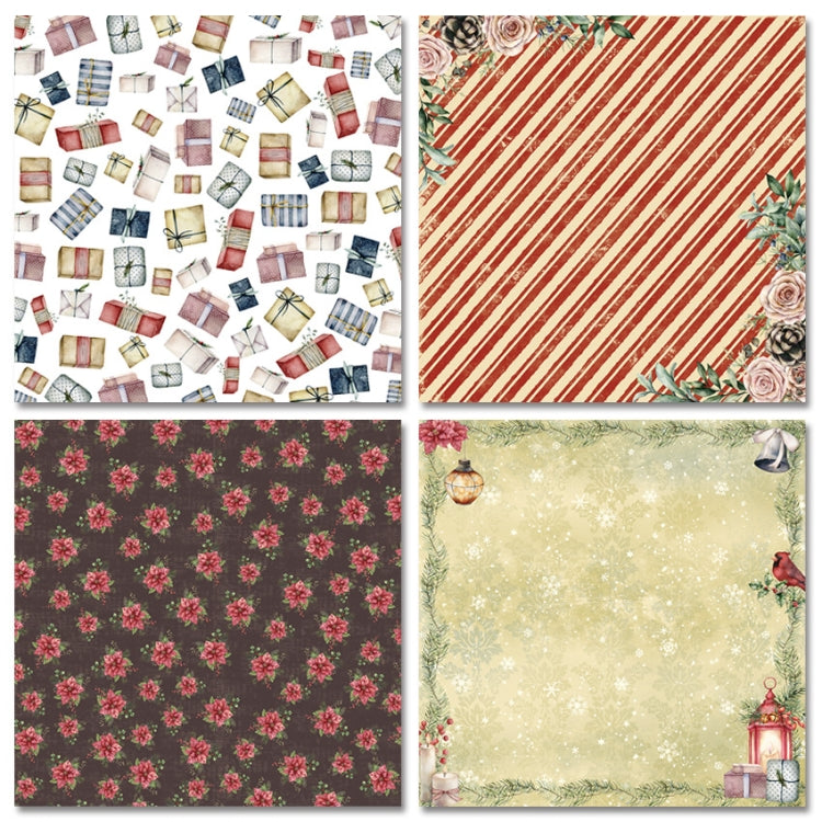 2 Sets PA2012 DIY Album Clipboard Handbook Card Background Paper, Size: 6 inch