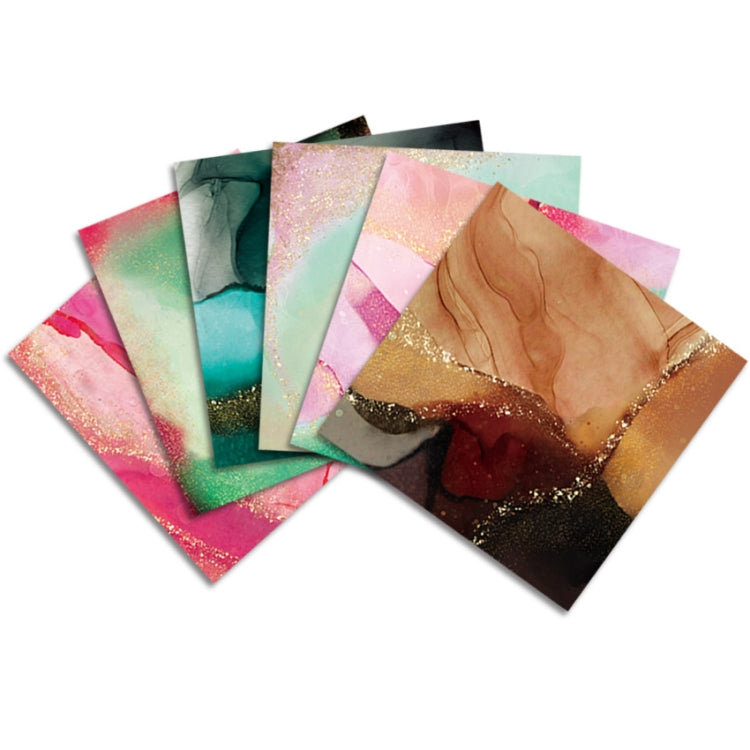 2 Sets PA2031 DIY Album Clipboard Handbook Card Background Paper, Size: 6 inch
