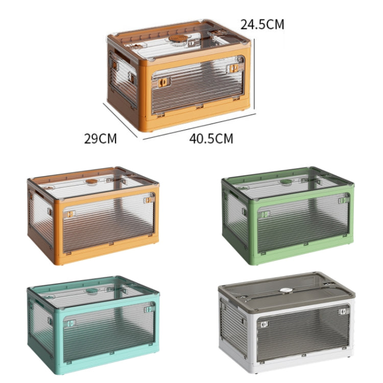 Folding Outdoor Camping BBQ Snacks Slider Storage Box, Size: Small