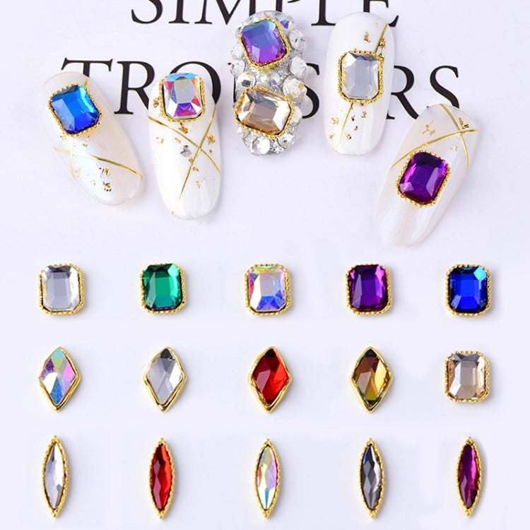 20 PCS Nail Art Jewelry Nail Diamond Decoration Stickers