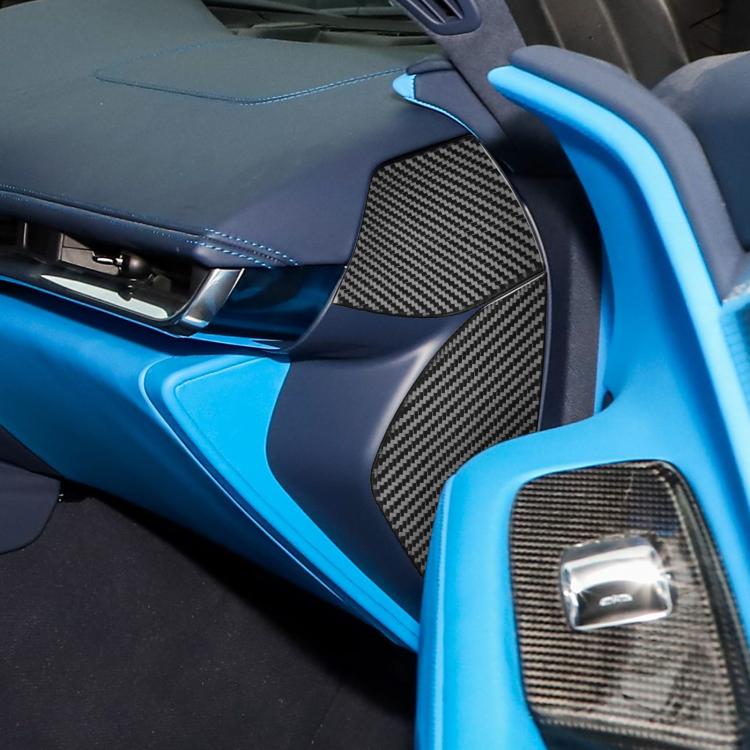 For Chevrolet Corvette C8 4pcs /Set Front Slot Decoration Sticker - Black