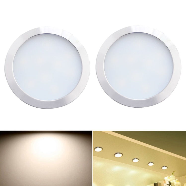 2 PCS 2W DC12V 18LED Cabinet Lights Showcase Lights,Spec:  DuPont Terminal- Bottom  Outlet