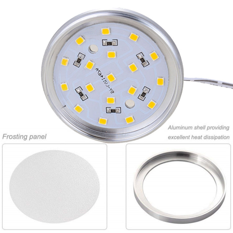 2 PCS 2W DC12V 18LED Cabinet Lights Showcase Lights,Spec:  DuPont Terminal- Bottom  Outlet