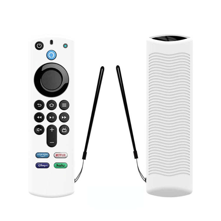 2 PCS Y27 For Alexa Voice Remote 3rd Gen Silicone Non-slip Protective Cover