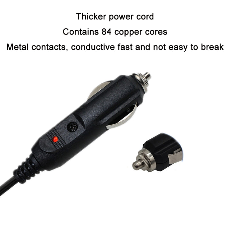 3 in 1 120W Car Cigarette Lighter Independent Switch Dual USB Charger(ZNB03S)