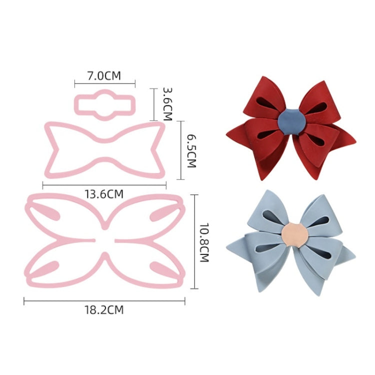 Flip Sugar Cake Biscuit Decoration Bow Baking Mould, Specification: Style 4