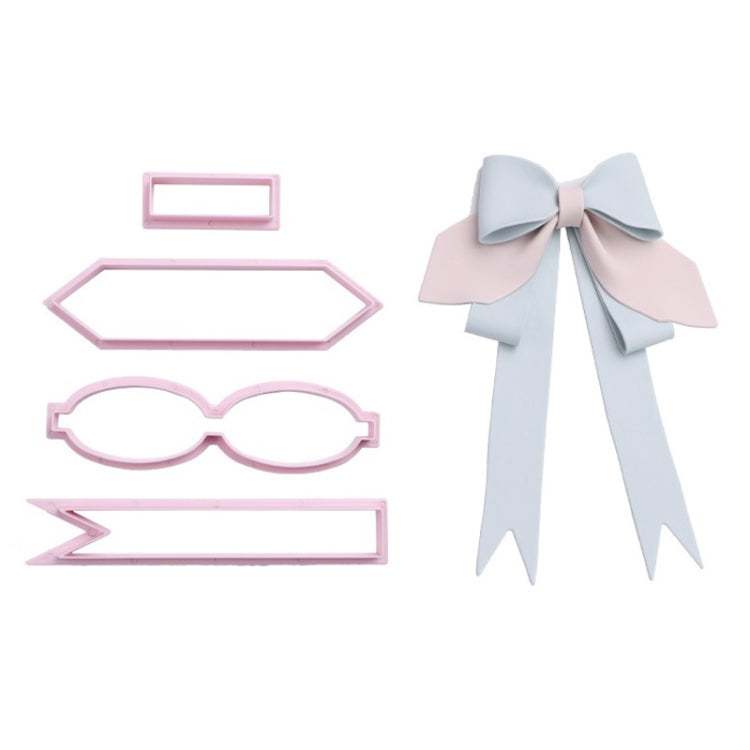 Flip Sugar Cake Biscuit Decoration Bow Baking Mould, Specification: Style 6