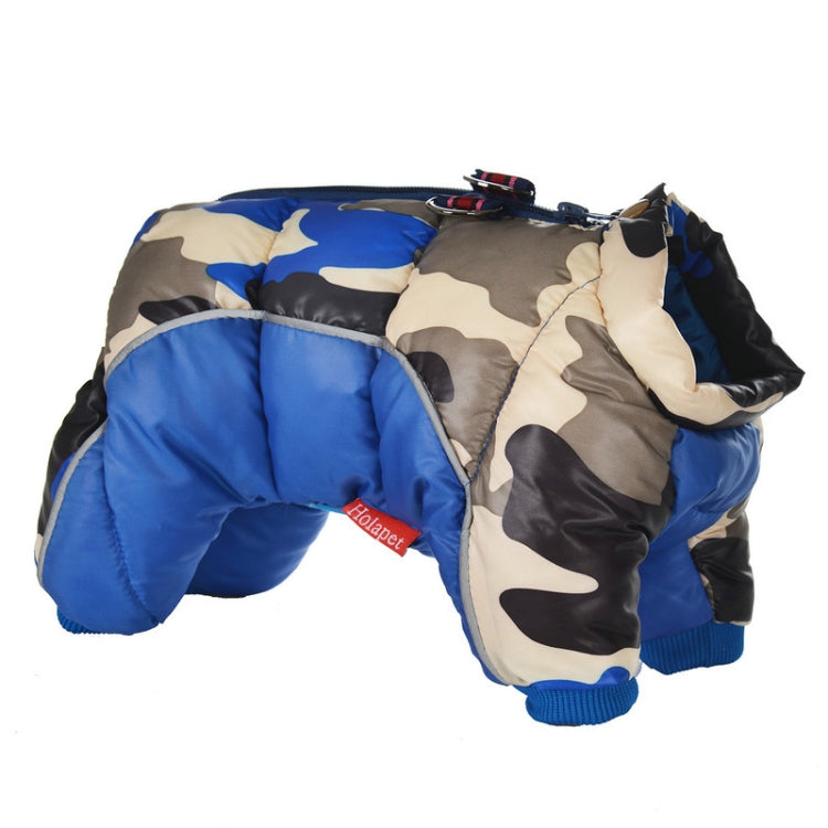 Autumn/Winter Dog Warm Cotton Jacket Pet Clothes, Color: