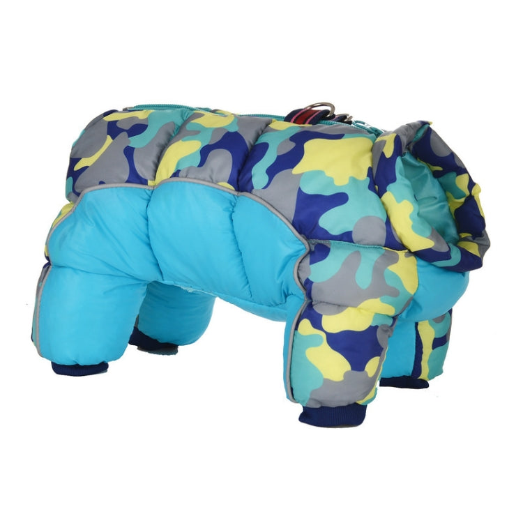 Autumn/Winter Dog Warm Cotton Jacket Pet Clothes, Color: