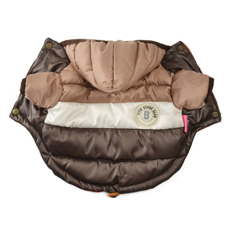 Autumn/Winter Dog Warm Cotton Jacket Pet Clothes, Color:
