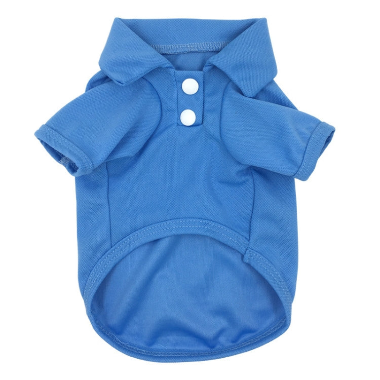 Candy Coloured Dog T-Shirt Short Sleeve Pet Clothing, Size: