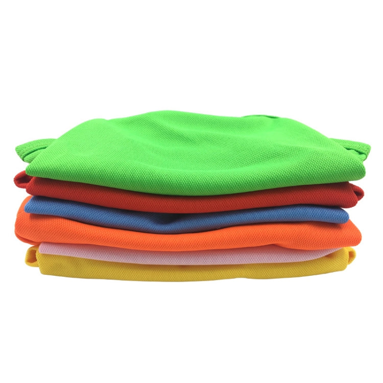 Candy Coloured Dog T-Shirt Short Sleeve Pet Clothing, Size: