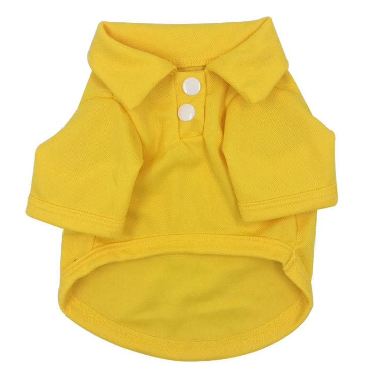 Candy Coloured Dog T-Shirt Short Sleeve Pet Clothing, Size:
