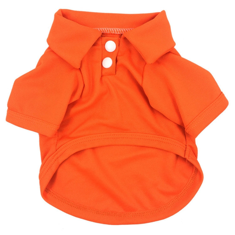Candy Coloured Dog T-Shirt Short Sleeve Pet Clothing, Size: