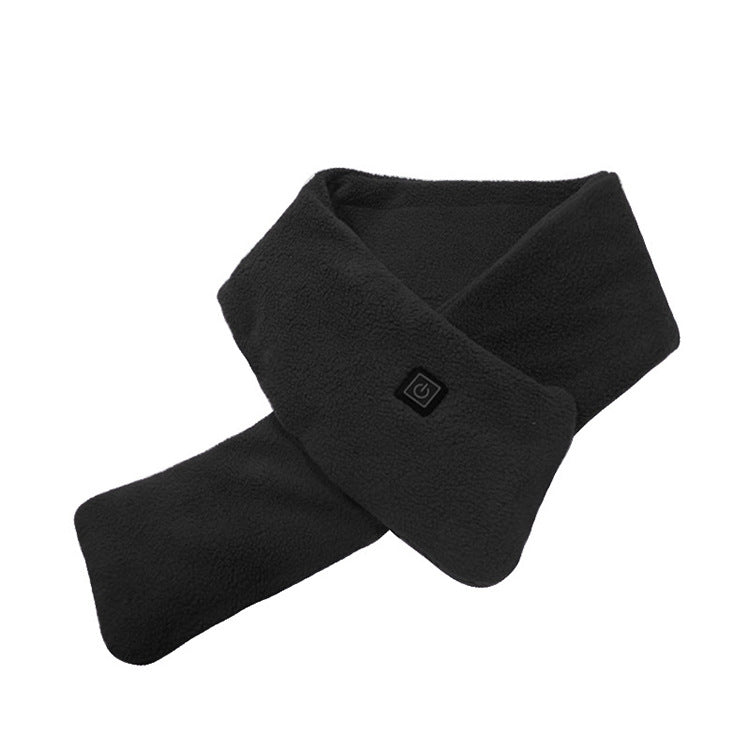 Heated Scarf Three Gear Adjustment Warm Fleece Cold Scarf