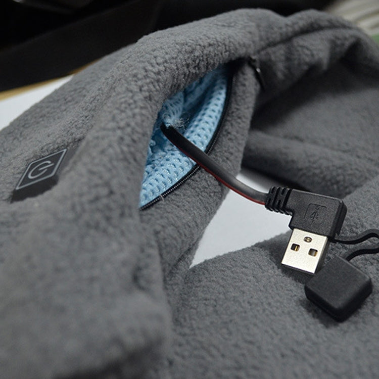 Heated Scarf Three Gear Adjustment Warm Fleece Cold Scarf