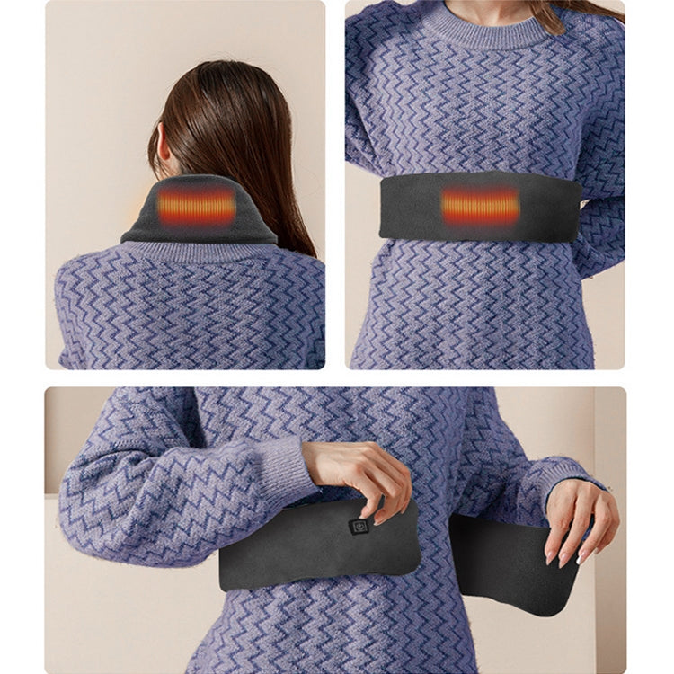 Heated Scarf Three Gear Adjustment Warm Fleece Cold Scarf