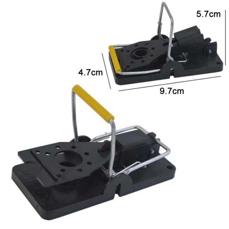 6pcs Plastic Household Mousetrap Sensitive And Easy Mousetrap(Small)