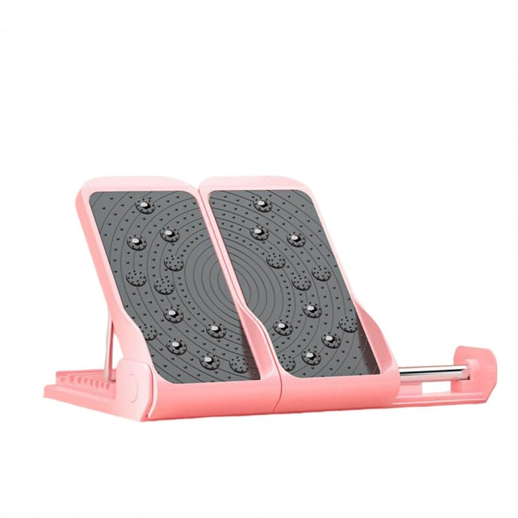Magnetic 3D Massage Upgrade Large Angle Stretching Pedal Foot Calf Stretcher Board Pink