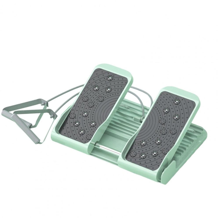 Magnetic 3D Massage Upgrade Large Angle Stretching Pedal Foot Calf Stretcher Board With Pull Cord Green