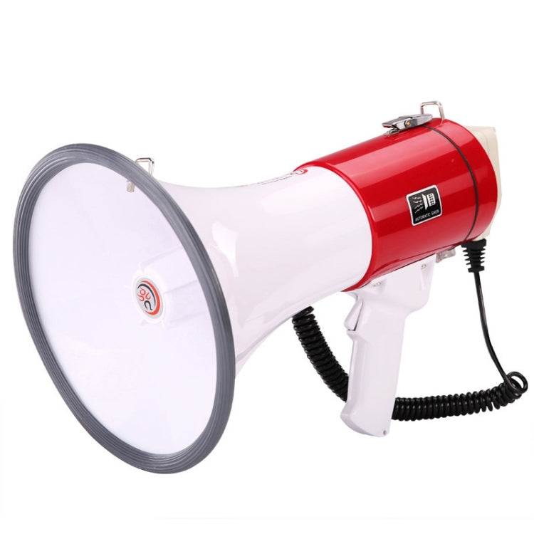 CR-80 50W Handy Megaphone Speaker Bullhorn Siren Alarm with Voice Recorder Random Color