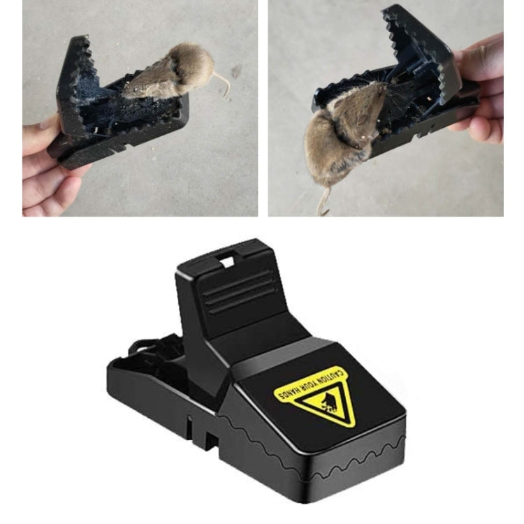 6pcs Highly Sensitive Bite Type Household Alloy Plastic Mouse Traps