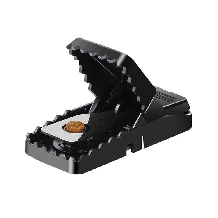 6pcs Highly Sensitive Bite Type Household Alloy Plastic Mouse Traps