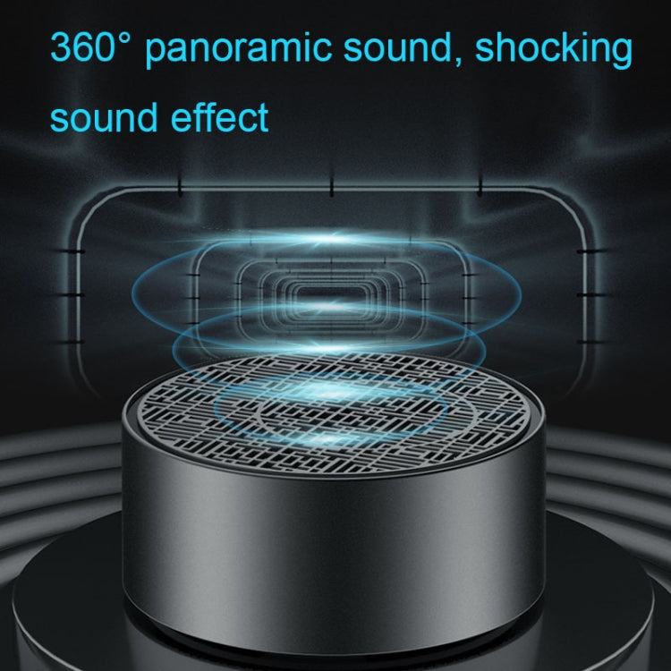 A8 TWS Stereo Round Mini Bluetooth Speaker HIFI Sound Quality Smart Speaker(Bluetooth Version)