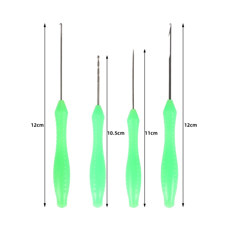 3 PCS / Set Carp Fishing Hook Needle Fishing Bead Bait Hook Needle