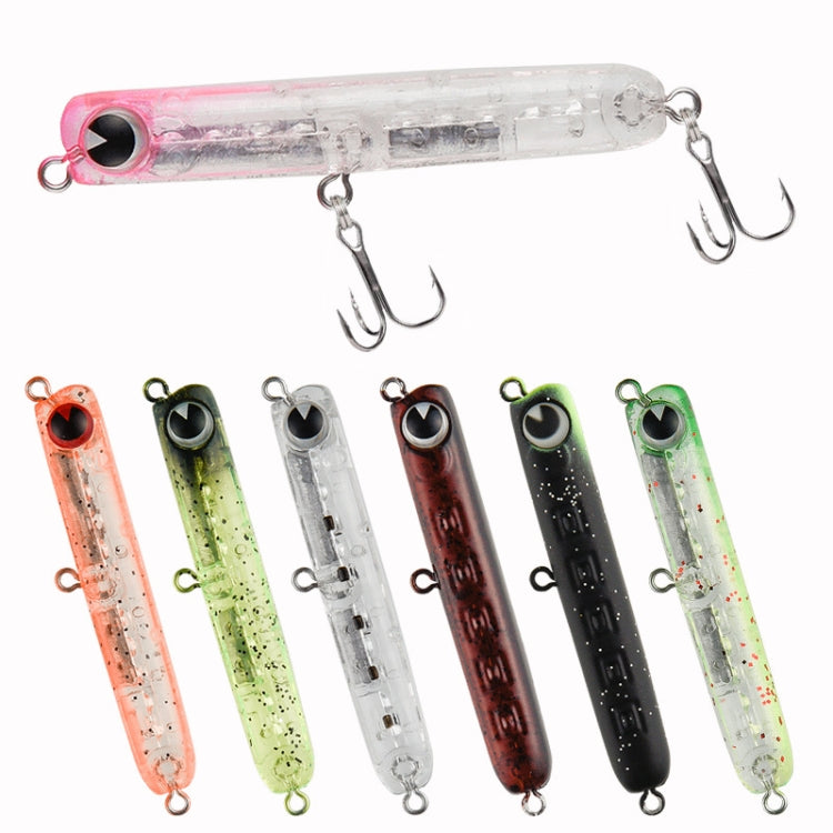 3pcs 4.8g 60mm Microbacter Pencil Top Horse Mouth Lure Bait Bionic Bait