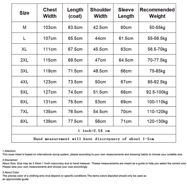 CJH1927 Leisure Loose Wild Men Upper Outer Garment Coat, Size: