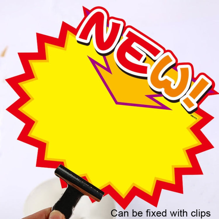 WM-013 10bags 25x19cm Explosion Sticker Product Price Tag Supermarket Price Label