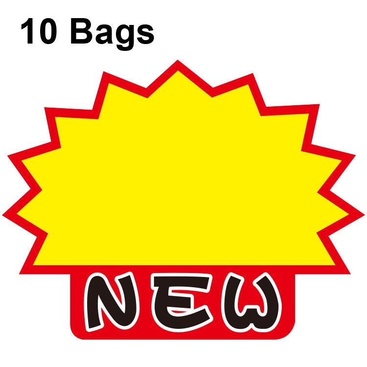WM-303 10bags 9x7cm Explosion Sticker Product Price Tag Supermarket Price Label
