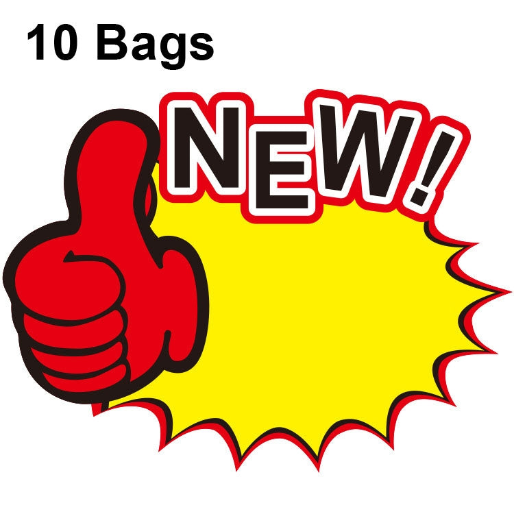 WM-305 10bags 9x7cm Explosion Sticker Product Price Tag Supermarket Price Label