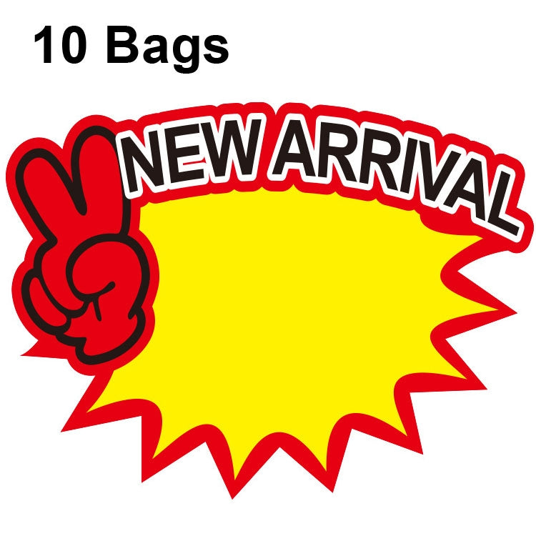 WM-308 10bags 9x7cm Explosion Sticker Product Price Tag Supermarket Price Label