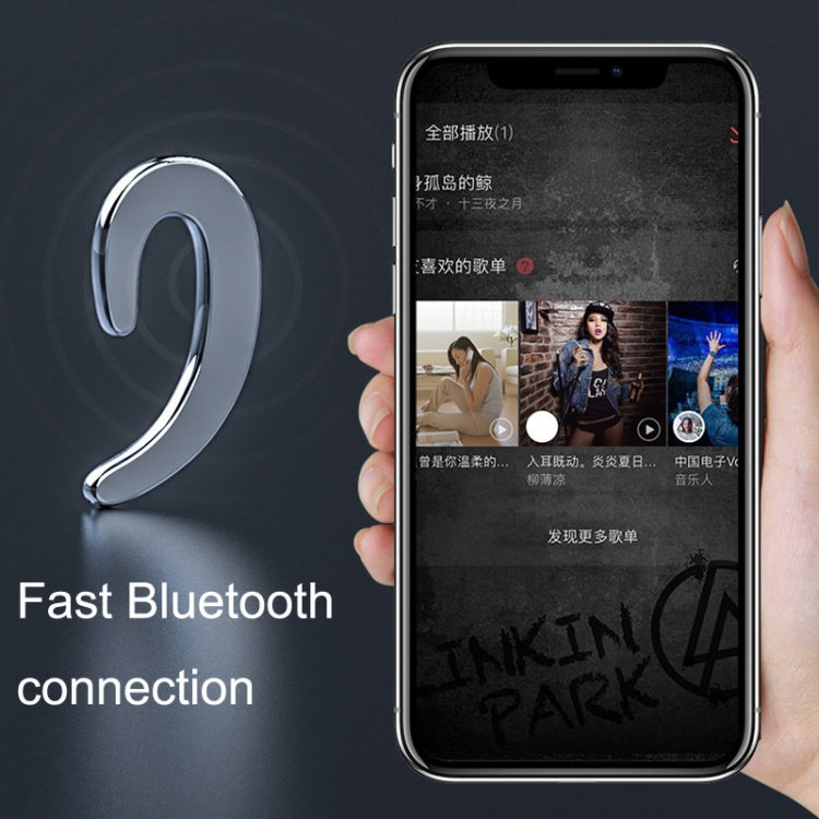 S9 Painless Mini Hanging Ears Bone Conduction Motion Wireless Bluetooth 4.2 TWS Earphone