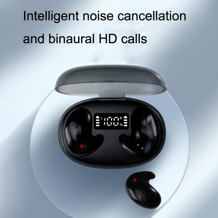 S23 Digital Ultra-thin Mini Anti-touch Wireless Bluetooth Earphone Bone-Conduction Sleep TWS Earphone