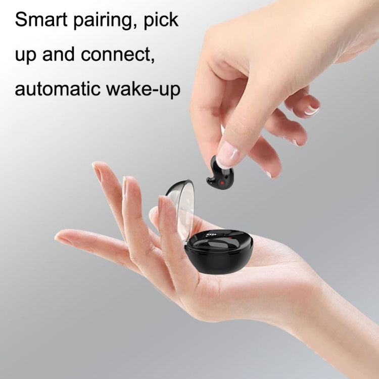 S23 Digital Ultra-thin Mini Anti-touch Wireless Bluetooth Earphone Bone-Conduction Sleep TWS Earphone