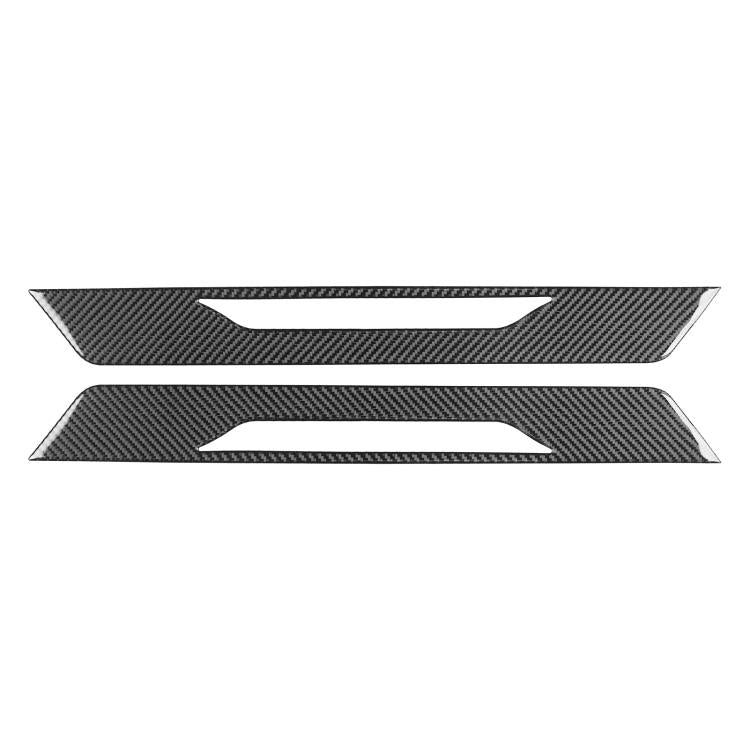 For Chevrolet Corvette C8 2pcs /Set Door Sill Decorative Sticker - Black