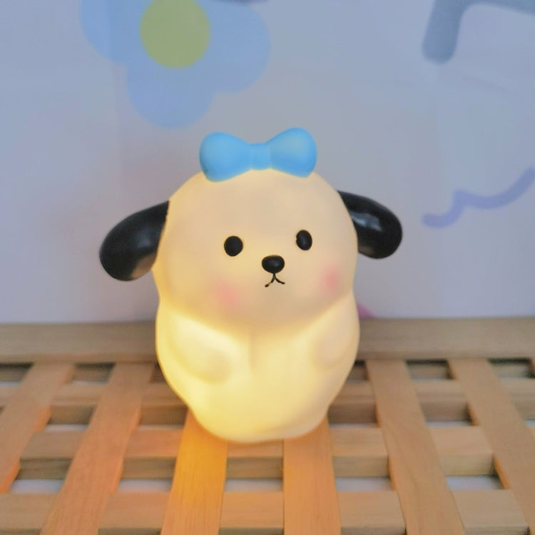 KTX-352 Cartoon Animal Shape Atmosphere Lamp Desktop Decoration LED Night Light, Spec: Blue Fat Rat