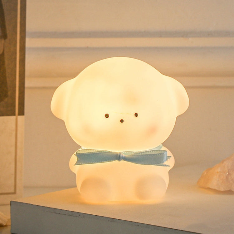 KTX-352 Cartoon Animal Shape Atmosphere Lamp Desktop Decoration LED Night Light, Spec: Blue Dog