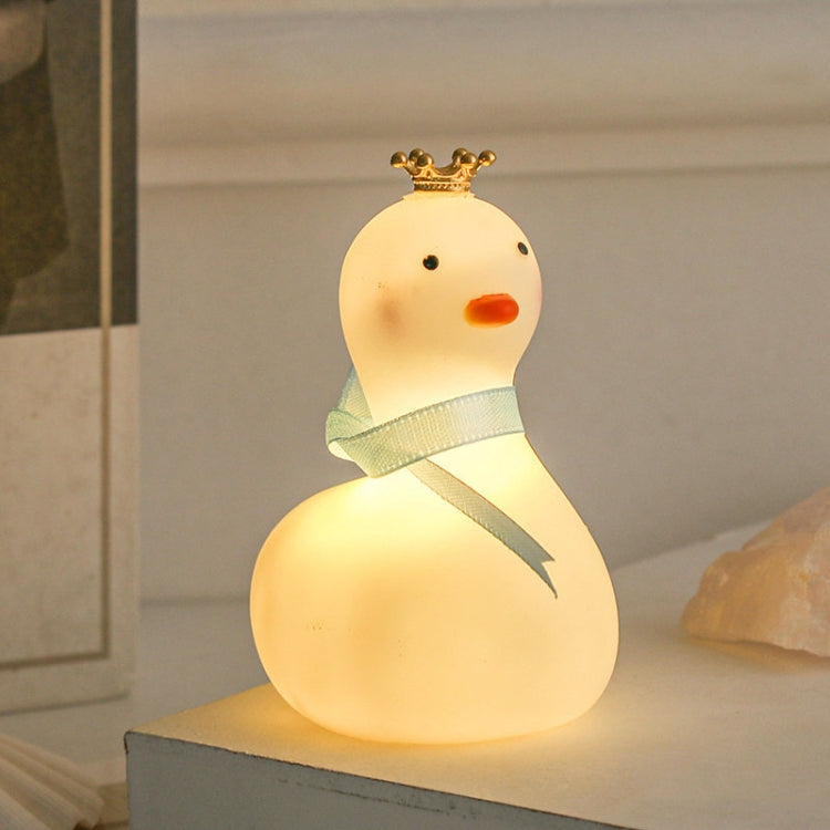 KTX-352 Cartoon Animal Shape Atmosphere Lamp Desktop Decoration LED Night Light, Spec: Crown Swan