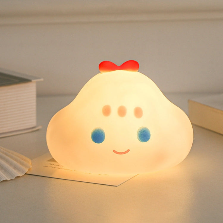 KTX-352 Cartoon Animal Shape Atmosphere Lamp Desktop Decoration LED Night Light, Spec: Red Cloud