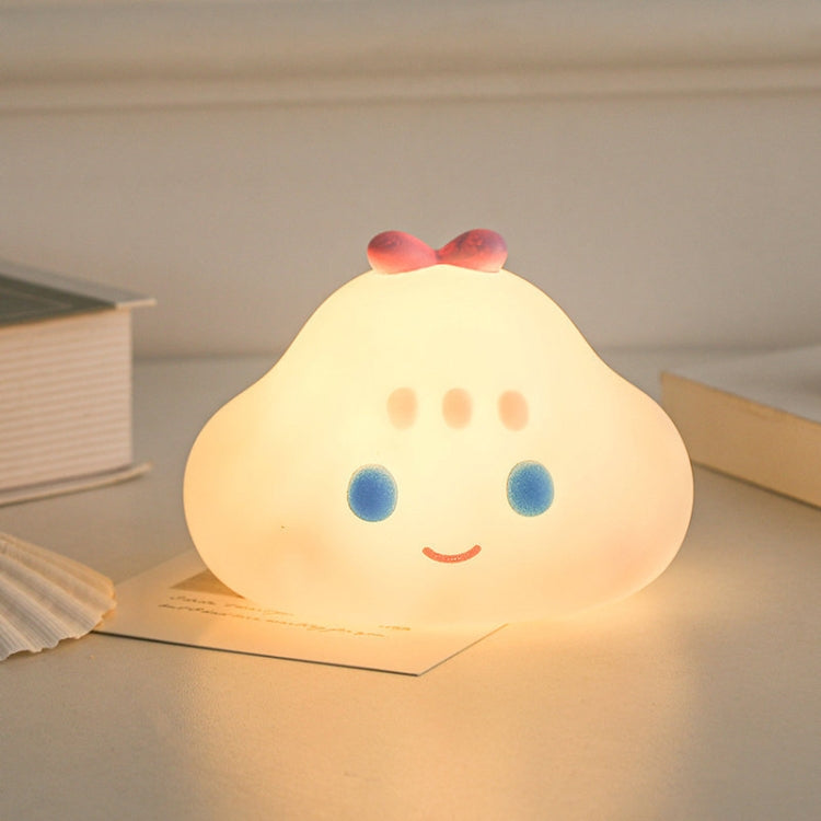 KTX-352 Cartoon Animal Shape Atmosphere Lamp Desktop Decoration LED Night Light, Spec: Purple Cloud