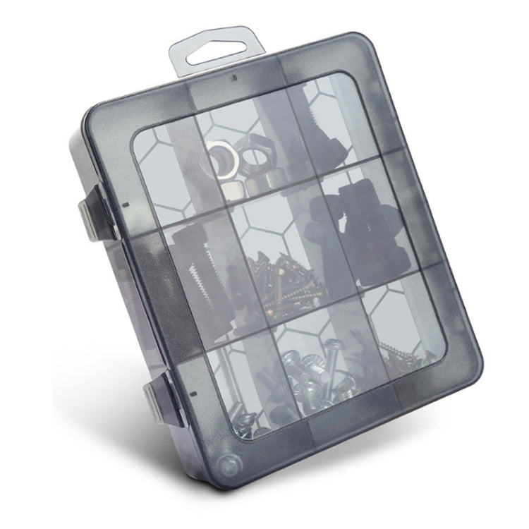 Multi-Compartment Sorted Electronic Parts Organiser, Specifications: 9 Grid