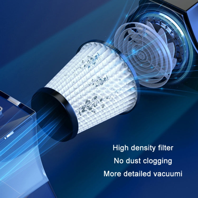 4 in 1 Car Vacuum Cleaner Portable Inflator Pump, Models: Wired Digital + Bag