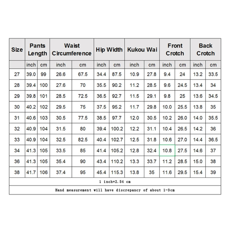 Autumn and Winter Men Jeans Thickened Warm Slim Chinos, Size:
